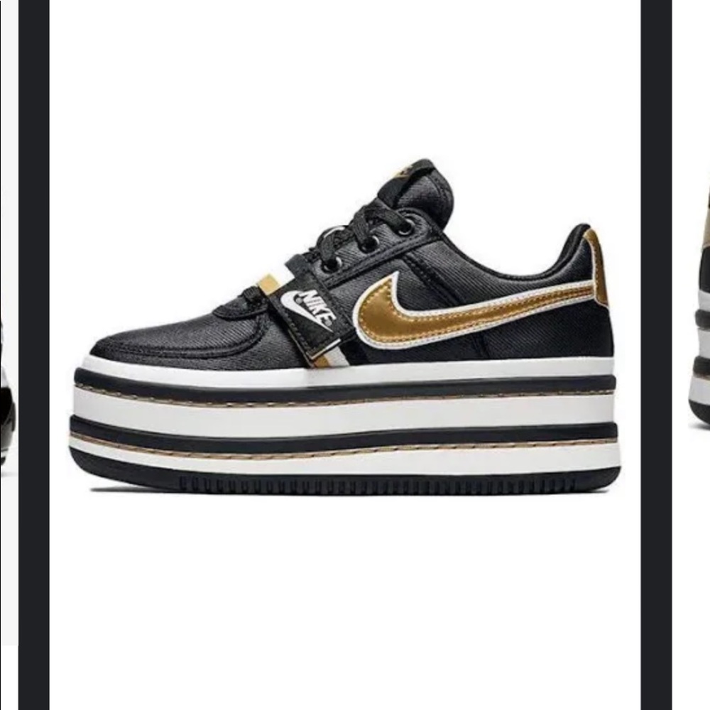 Nike Vandal 2k metallic gold sneakers